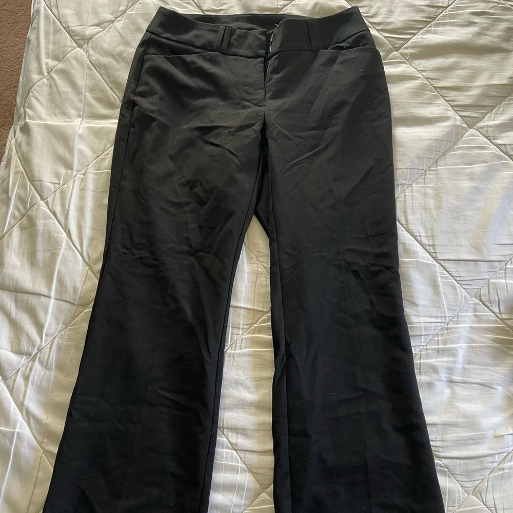 Black work pants, size 2 petite